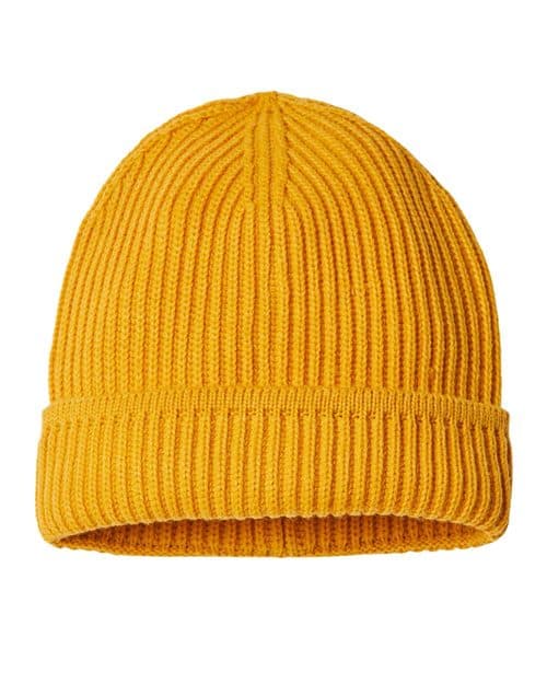 Atlantis Headwear Sustainable Finish Edge Cuffed Beanie