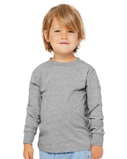 BELLA + CANVAS Toddler Jersey Long Sleeve Tee