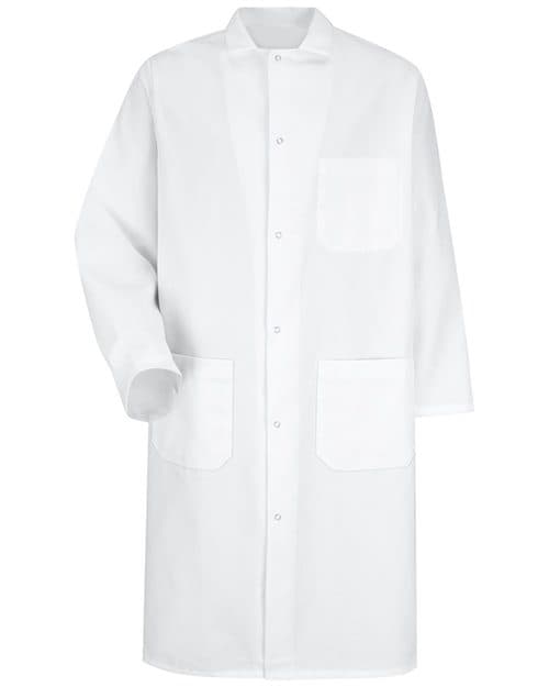 Red Kap Unisex Gripper - Front Butcher Frock - Interior Chest Pocket
