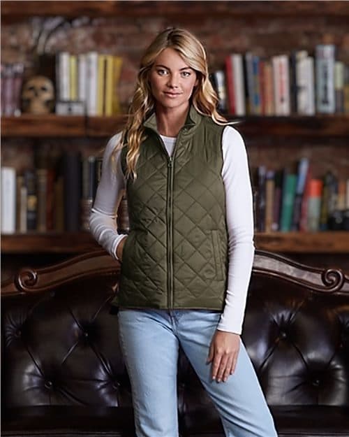 Weatherproof Women's Vintage Diamond Quilted Vest