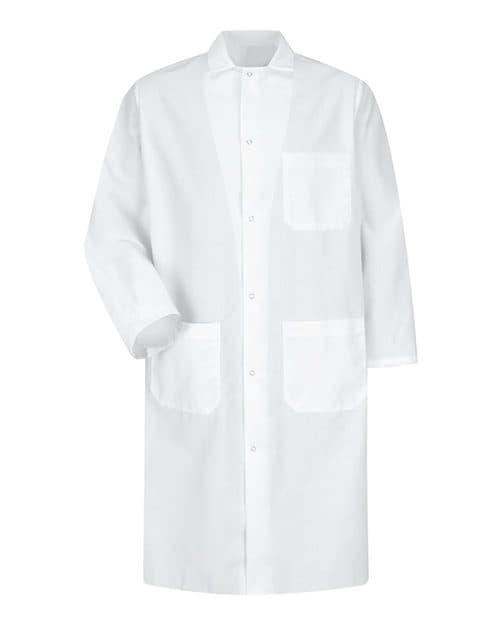 Red Kap Unisex Butcher Coat with Interior Chest Pocket