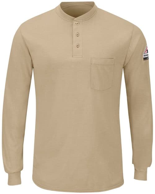 Bulwark Men's Long Sleeve Henley