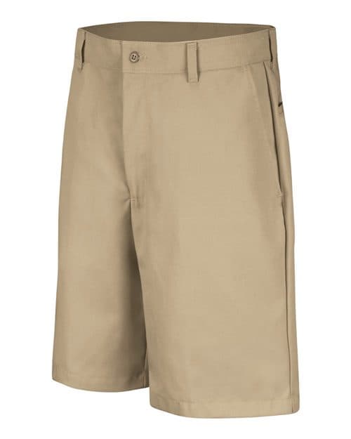 Red Kap Men's Cotton Casual Plain Front Shorts