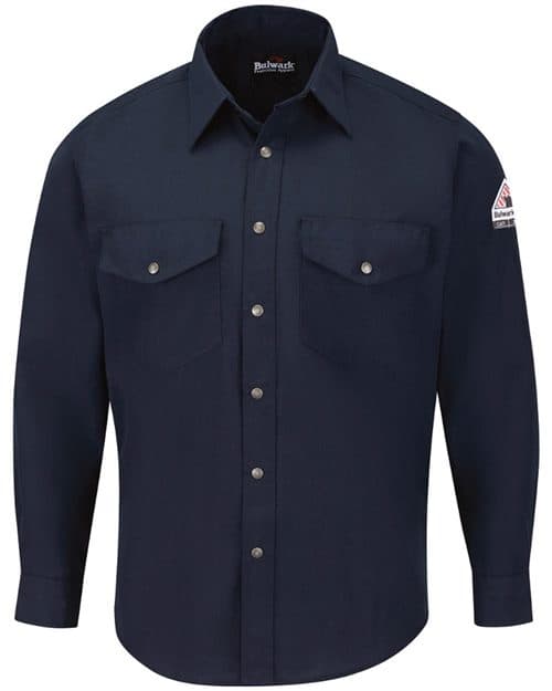Bulwark Men's Tall Snap-Front Uniform Shirt - Nomex® IIIA 4.5 oz.