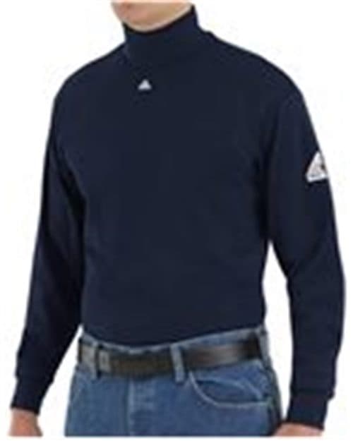 Bulwark Men's Tall Tagless Mock TurtleNeck EXCEL FR