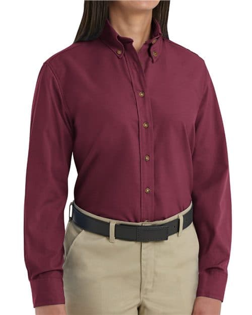 Red Kap Women's Poplin Dress Shirt