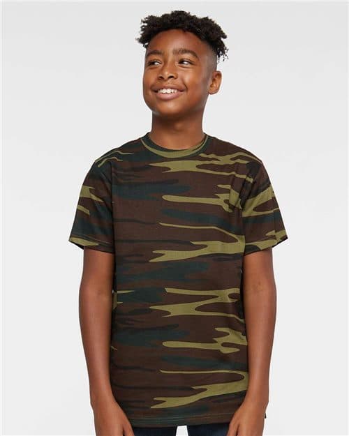 Code Five Youth Camouflage T-Shirt