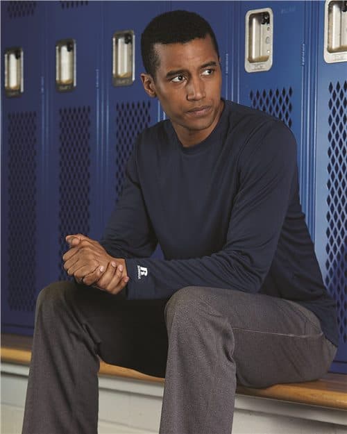 Russell Athletic Unisex Core Performance Long Sleeve T-Shirt