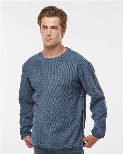MV Sport Unisex Corded Crewneck Sweatshirt