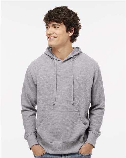 J. America Men's Ripple Fleece Hooded Sweatshirt