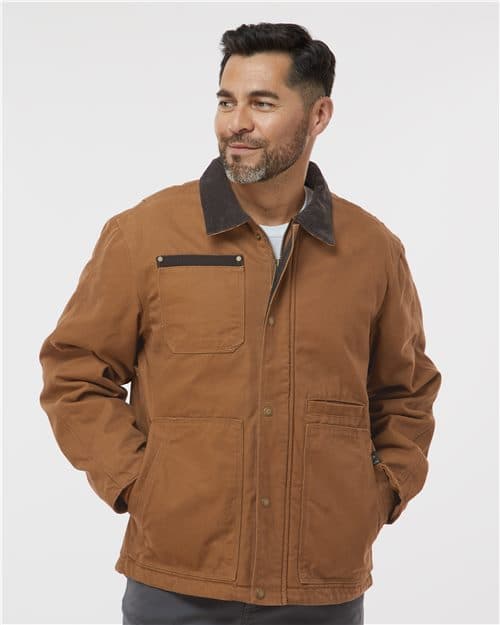 DRI DUCK Men's Tall Rambler Boulder Cloth Jacket