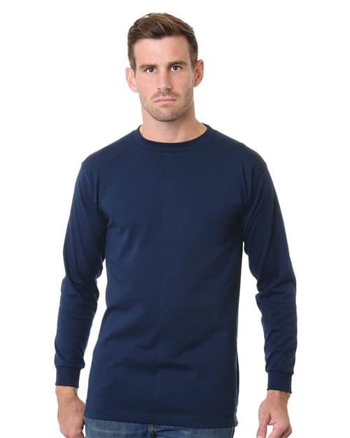 Bayside Men's USA-Made Tall Long Sleeve T-Shirt