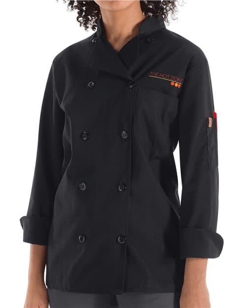 Chef Designs Women's Mimix™ Chef Coat with OilBlok