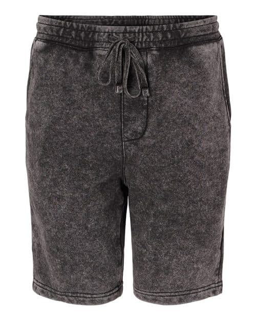 Independent Trading Co. Unisex Mineral Wash Fleece Shorts