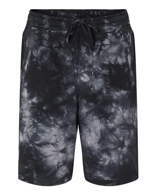 Independent Trading Co. Unisex Tie-Dyed Fleece Shorts