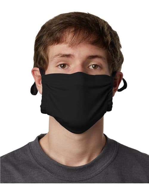 Hanes 2-Ply Cotton Pocket Face Mask
