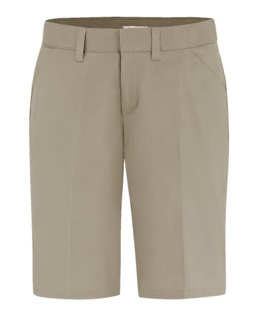 Dickies Women's Flat Front Shorts