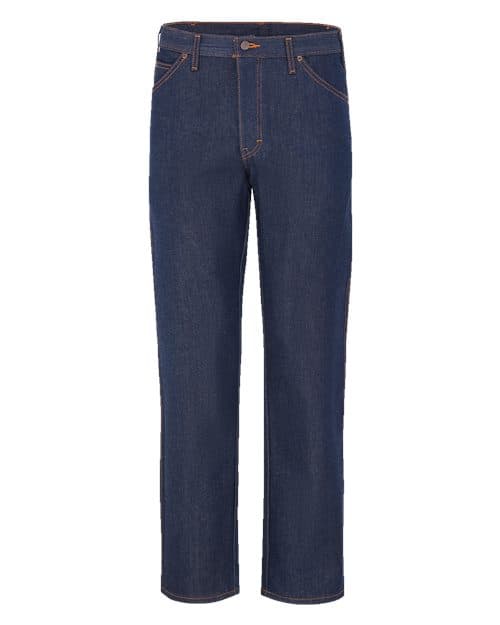 Dickies Men's Extended Sizes Straight 5-Pocket Jeans