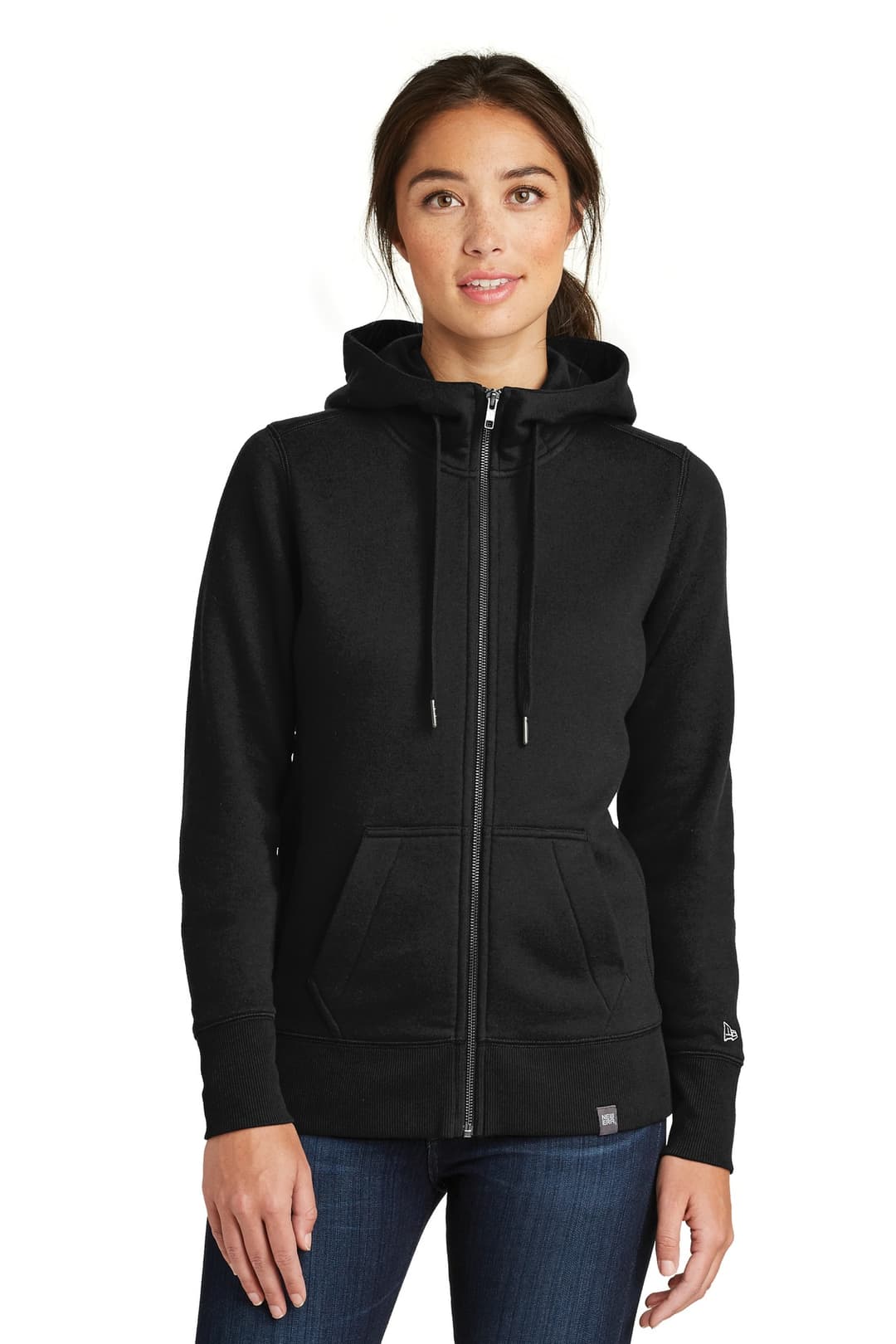 New Era ® Women's French Terry Full-Zip Hoodie