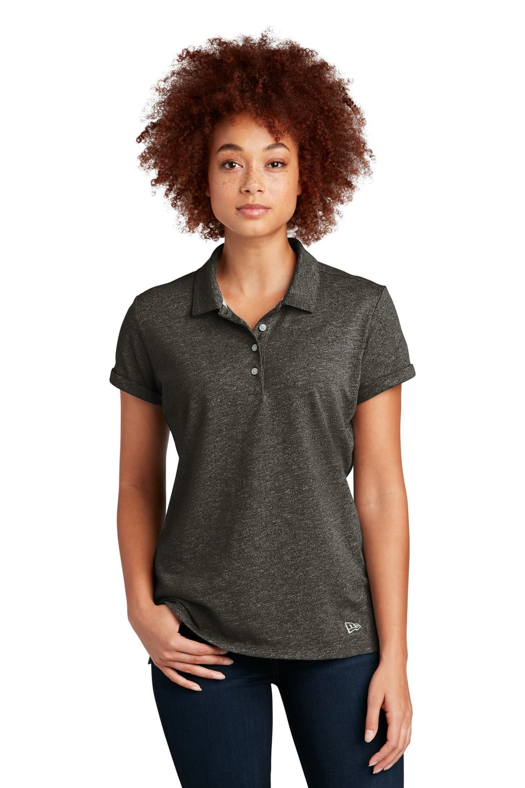 New Era ® Women's Slub Twist Polo