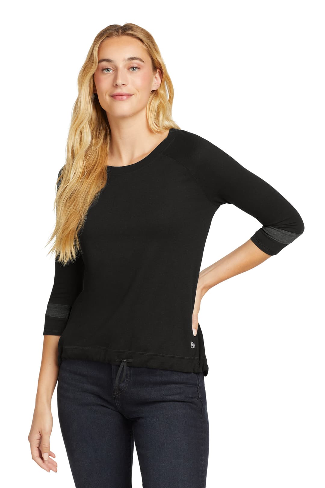 New Era ® Women's Tri-Blend 3/4-Sleeve Tee