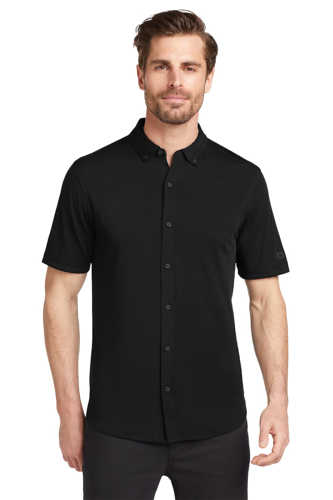 OGIO ® Gravitate Full-Button Polo