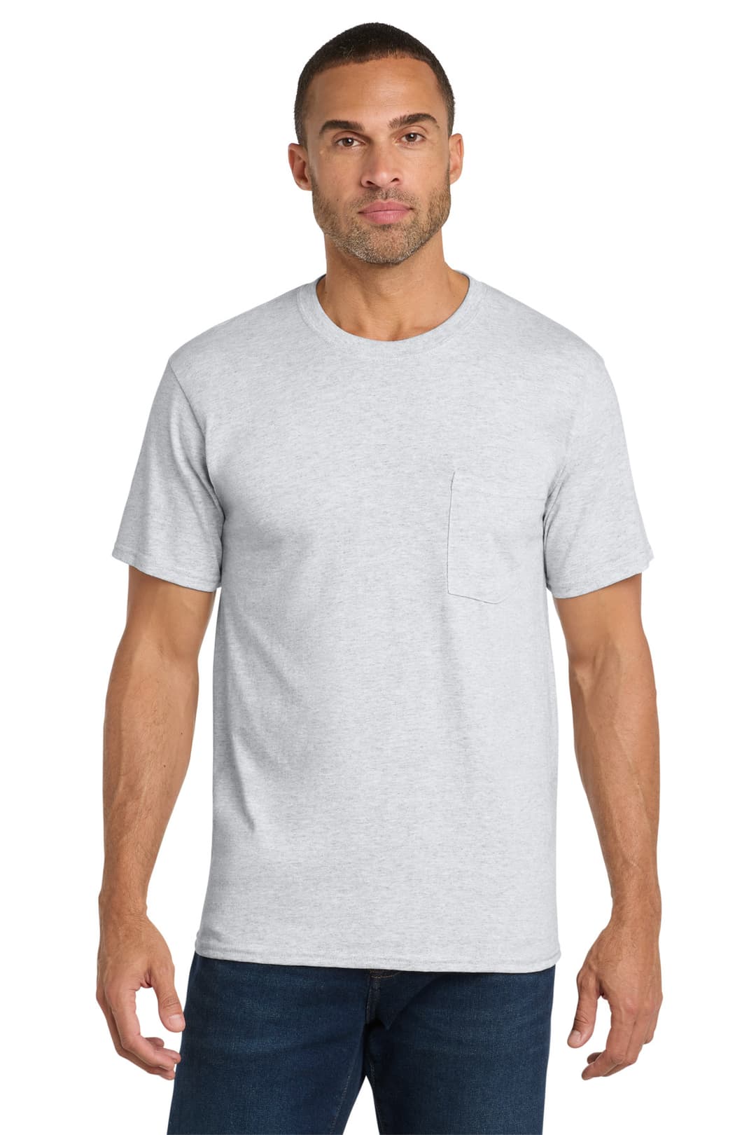 Port & Co® Core Cotton Pocket Tee