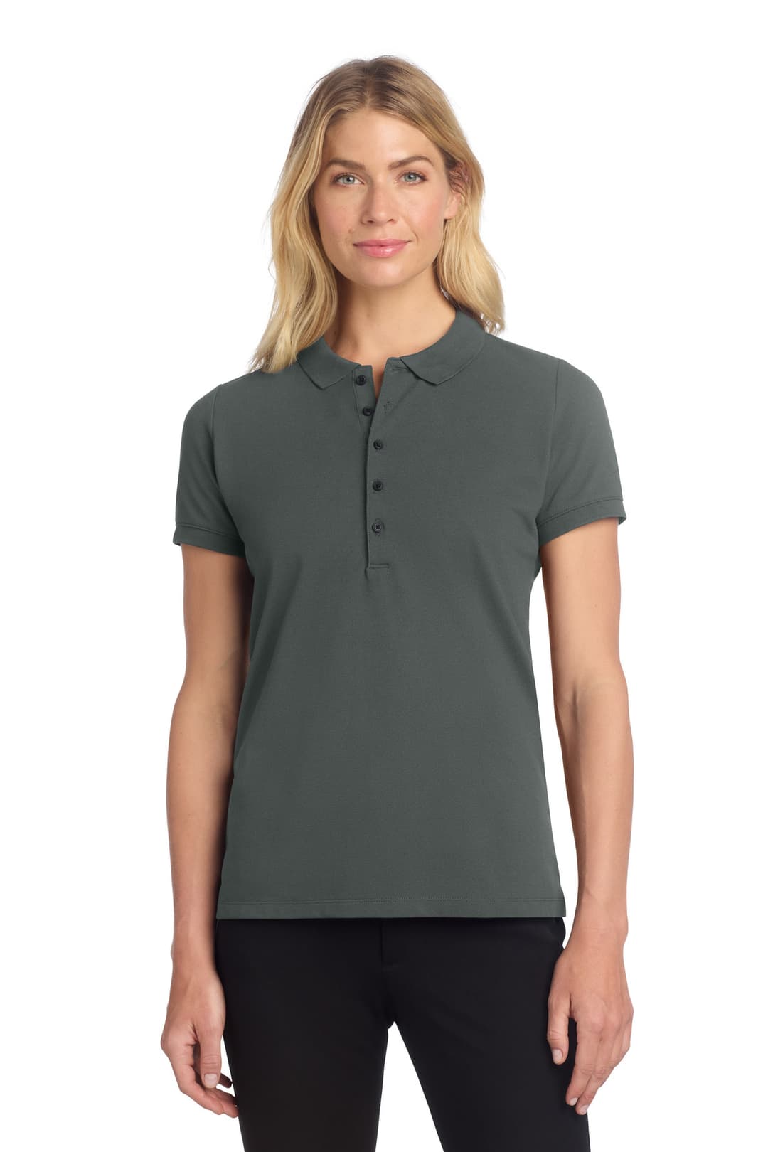 Mercer+Mettle® Women's Stretch Heavyweight Pique Polo