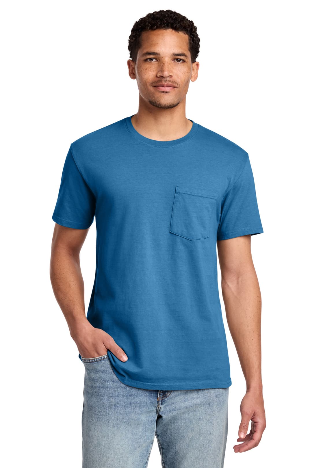 Port & Co® Beach Wash® Garment-Dyed Pocket Tee