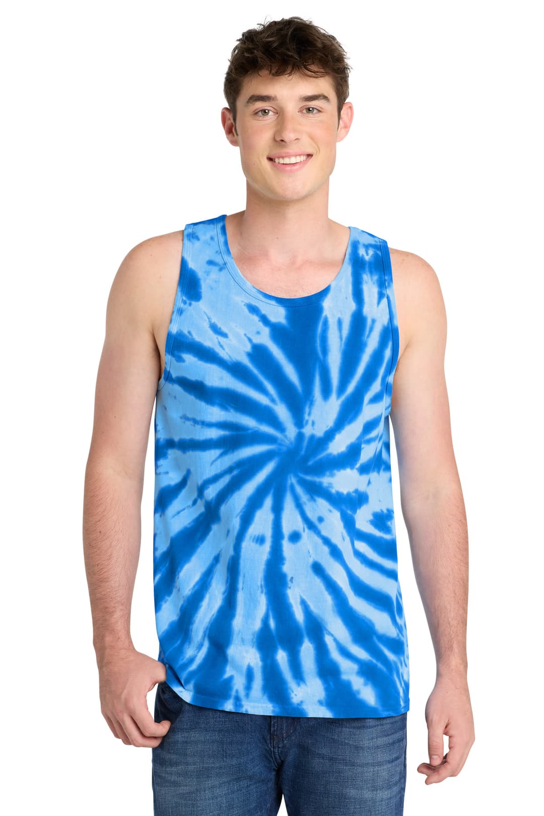 Port & Co® Tie-Dye Tank Top