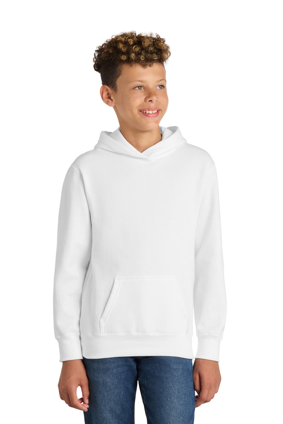 Port & Co® Youth Fan Favorite Fleece Pullover Hooded Sweatshirt