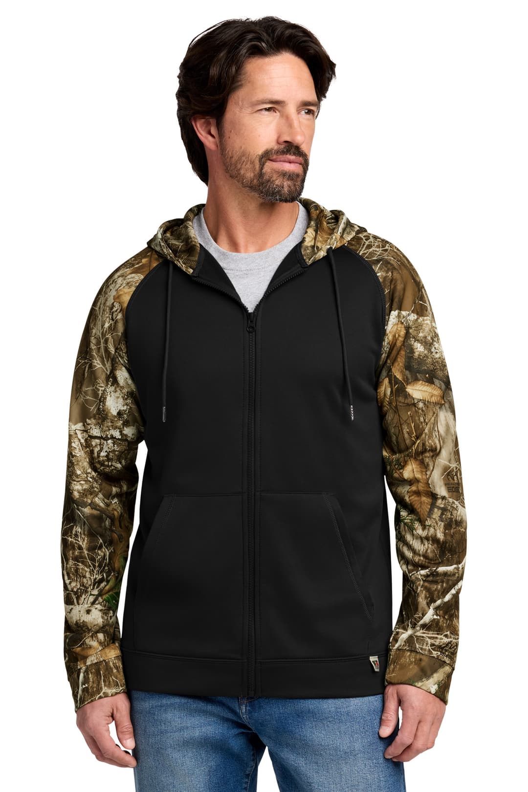 Russell Outdoors™ Realtree® Performance Colorblock Full-Zip Hoodie