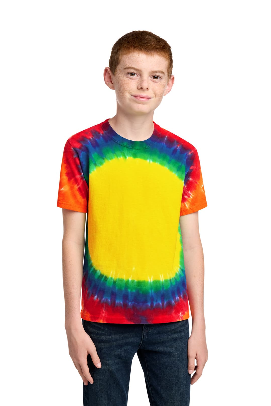 Port & Co® Youth Window Tie-Dye Tee