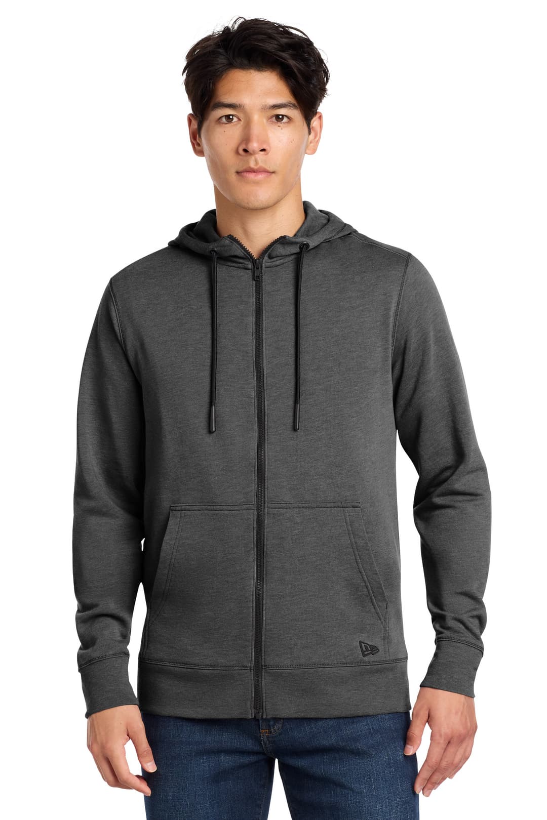 New Era ® Tri-Blend Fleece Full-Zip Hoodie