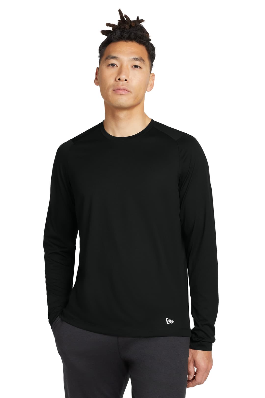 New Era ® Series Performance Long Sleeve Crew Tee