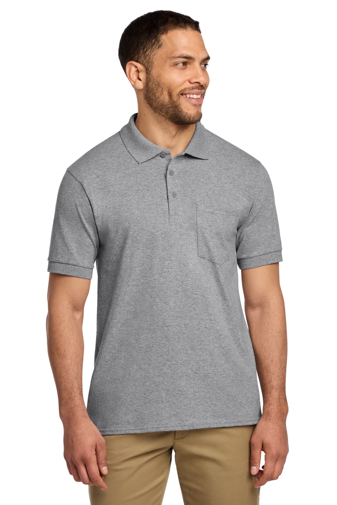 Port & Co® Core Blend Jersey Knit Pocket Polo