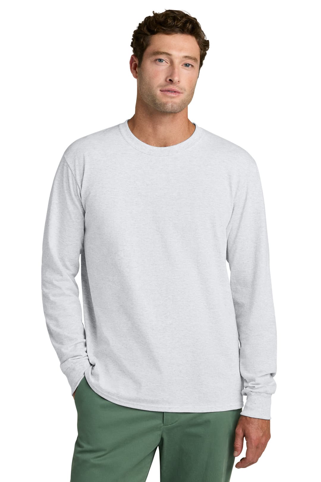 Port & Co® Long Sleeve Core Cotton Tee