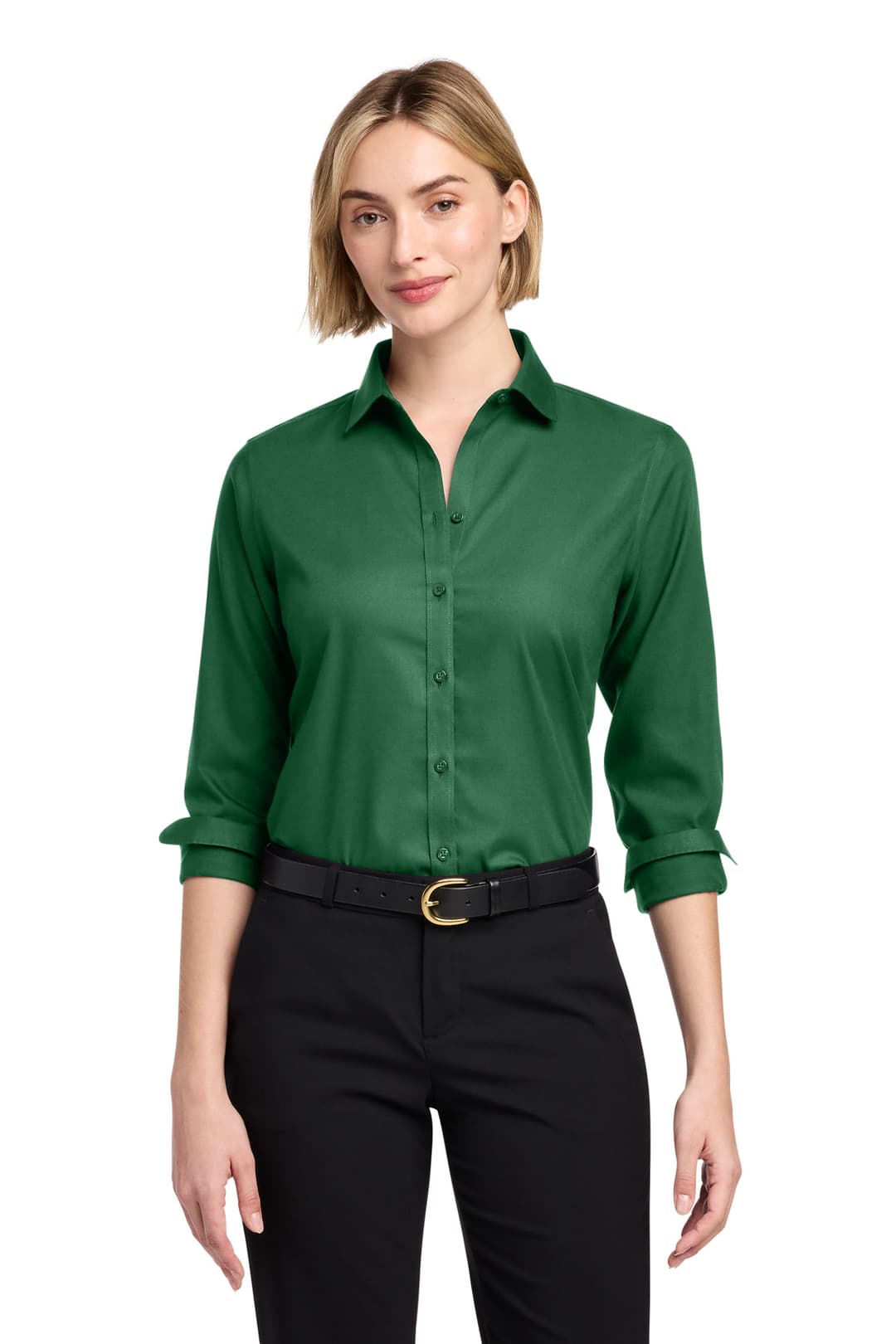 Brooks Brothers® Women's Wrinkle-Free Stretch Nailhead Shirt