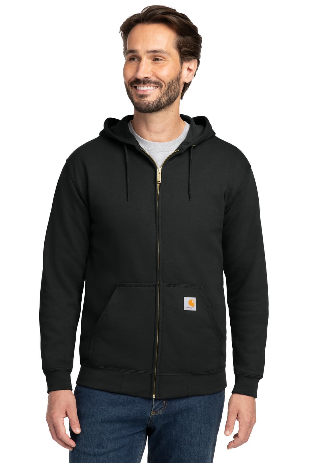 Carhartt ® Midweight Hooded Zip-Front Sweatshirt