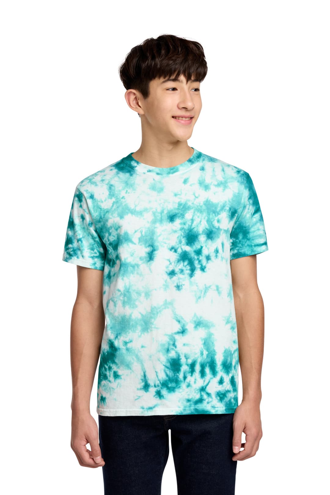Port & Co® Youth Crystal Tie-Dye Tee