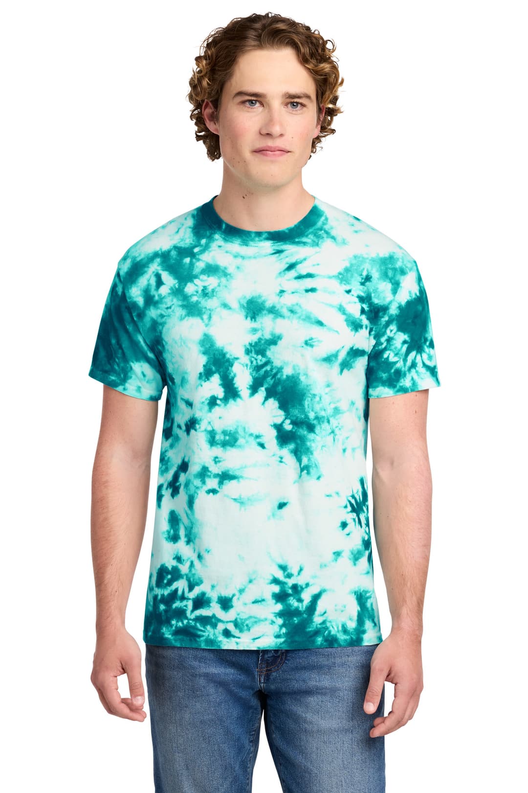 Port & Co® Crystal Tie-Dye Tee