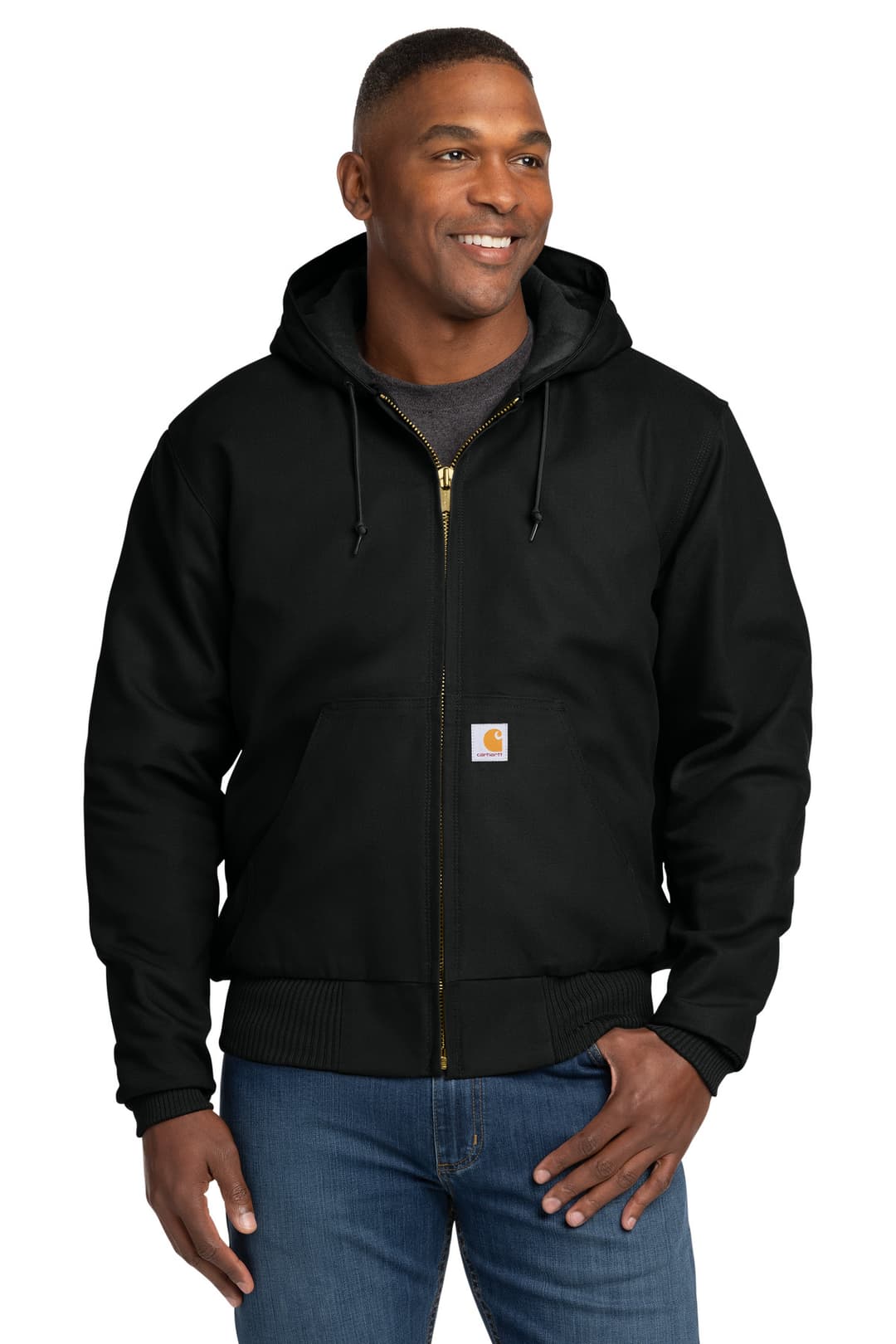 Carhartt ® Tall Quilted-Flannel-Lined Duck Active Jac