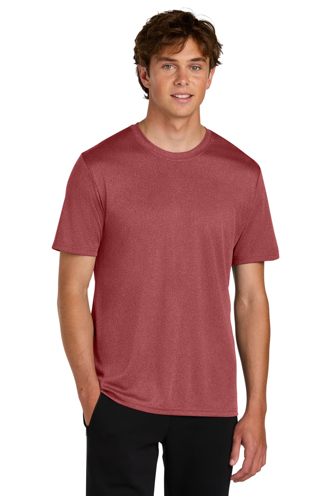 Port & Co® Heather Performance Tee