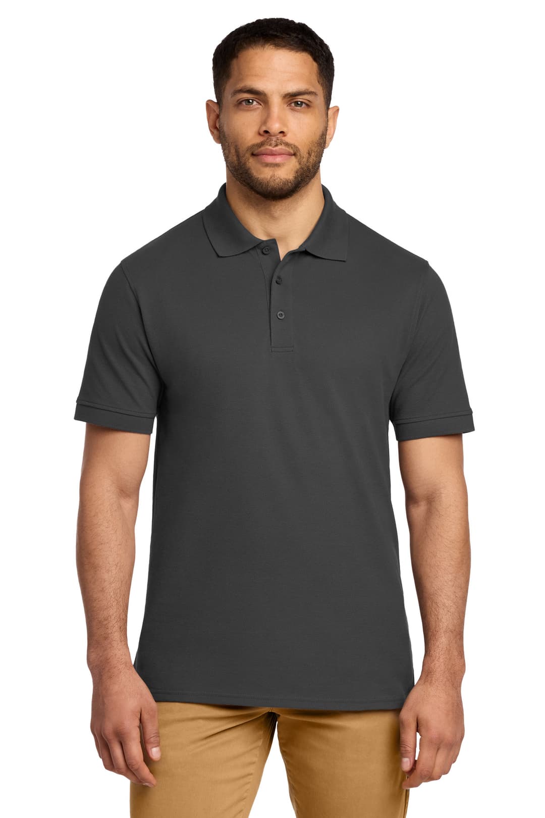 Port & Co® Combed Ring Spun Pique Polo