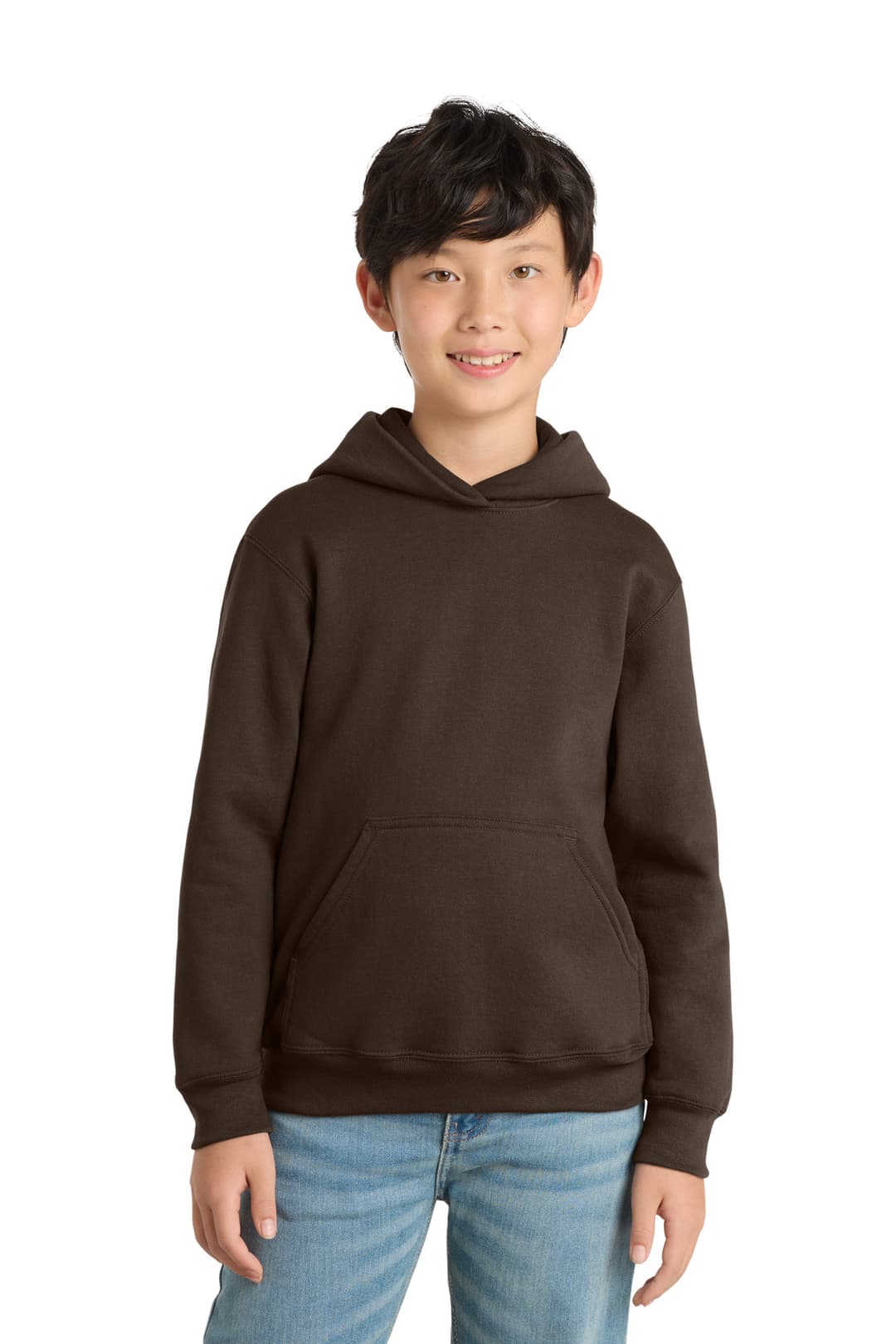 Port & Co® Youth Core Fleece Pullover Hooded Sweatshirt