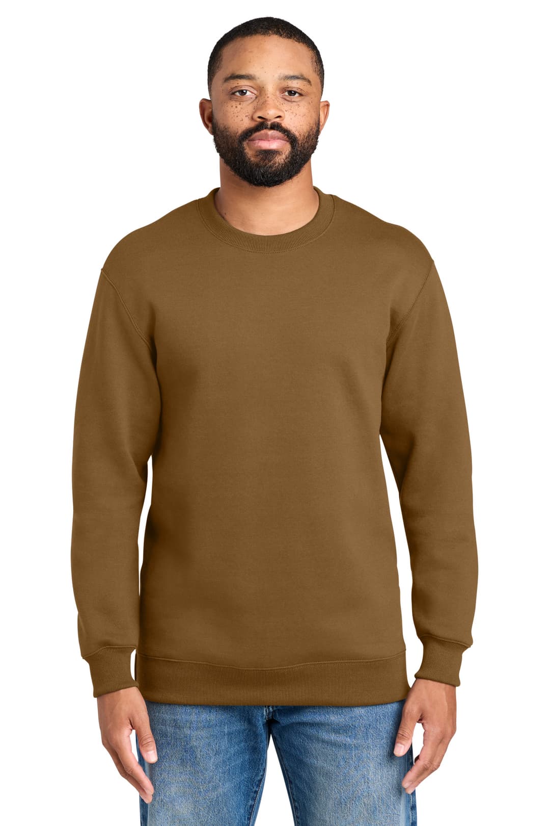 Port & Co® Foundation Fleece Pullover Crewneck Sweatshirt
