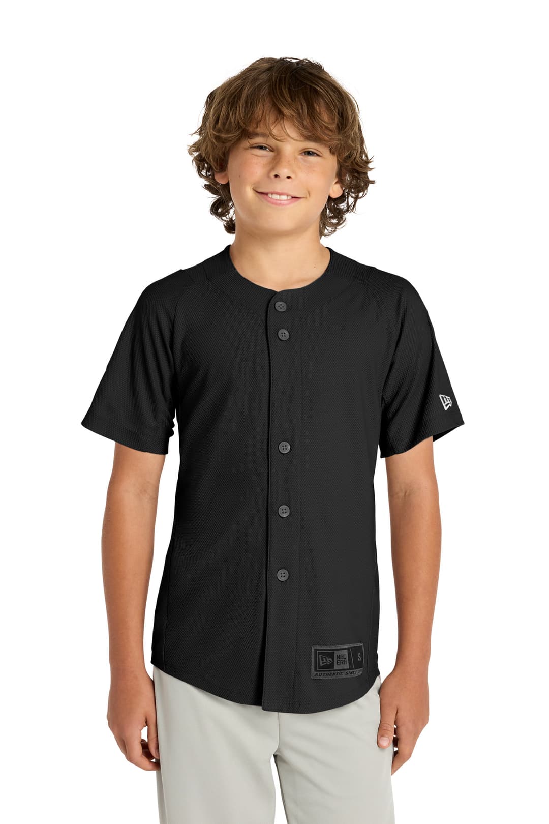 New Era ® Youth Diamond Era Full-Button Jersey