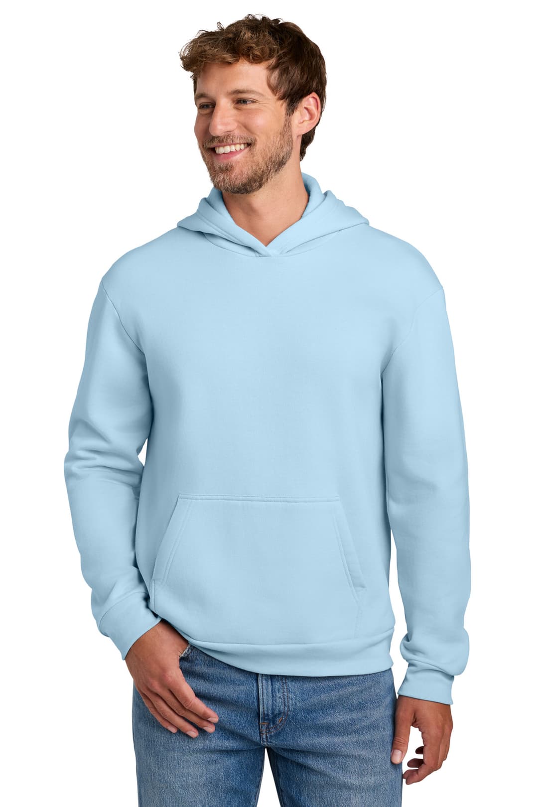 Port & Co® Easy Fleece Pullover Hooded Sweatshirt