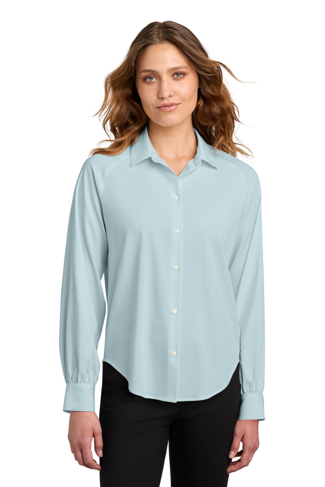 Mercer+Mettle® Women's Long Sleeve Buttery Soft Blouse