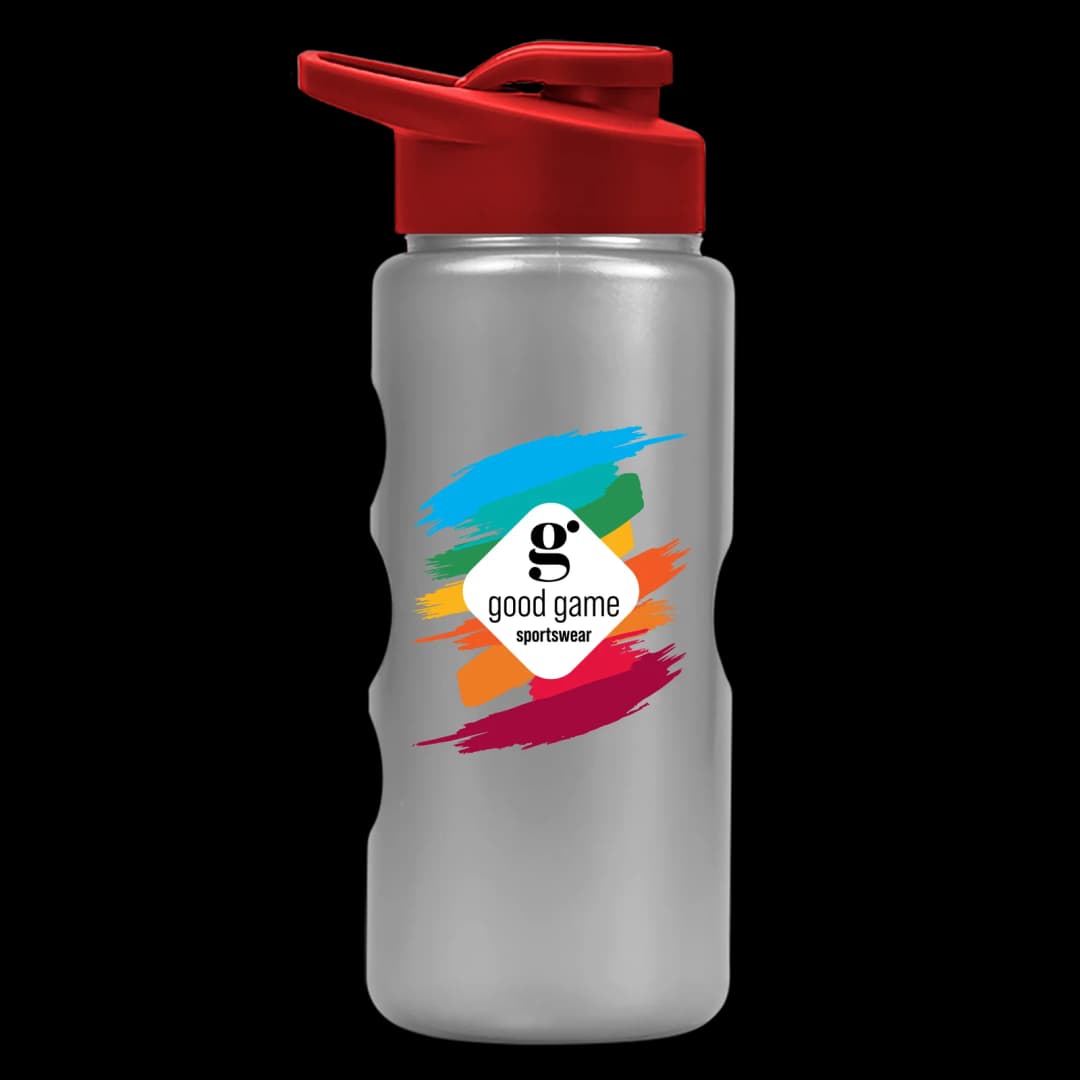 Mini Peak Tritan® Metallike Bottle with Drink-Thru Lid - 22 oz.